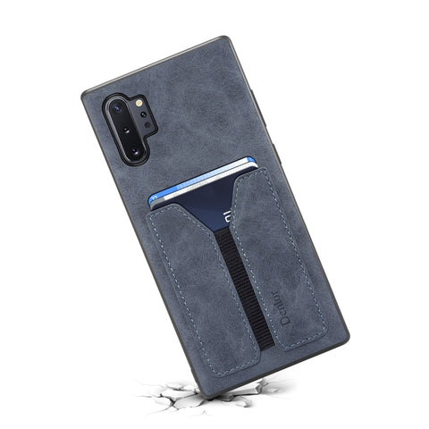 Denior DV Elastic Card PU Back Cover Phone Case, For Samsung Galaxy Note10+, For Samsung Galaxy S10+, For Samsung Galaxy S10 5G, For Samsung Galaxy Note9