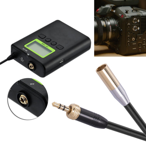 SB419M120-03 3.5mm Male to Mini XLR 3pin Male Audio Cable, Length: 30cm, 3.5mm M to Mini XLR M