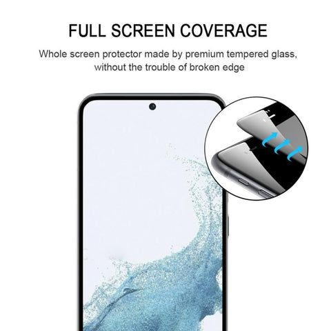 Full Glue Full Cover Screen Protector Tempered Glass Film, For Samsung Galaxy S23 5G / S22 5G (1 PC), For Samsung Galaxy S23+ 5G / S22+ 5G (1 PC)