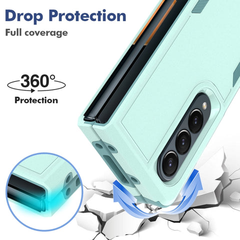 2 in 1 PC + TPU Shockproof Phone Case, For Samsung Galaxy Z Fold4