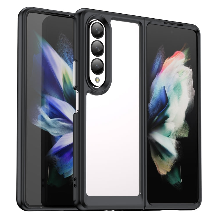 Colorful Series Acrylic + TPU Phone Case, For Samsung Galaxy Z Fold3 5G