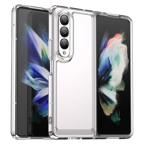 Colorful Series Acrylic + TPU Phone Case, For Samsung Galaxy Z Fold3 5G