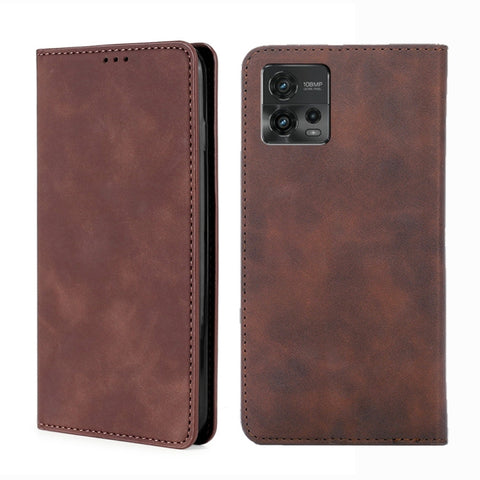Skin Feel Magnetic Horizontal Flip Leather Phone Case, For Motorola Moto G72 4G, For vivo V25 Pro 5G, For Xiaomi Redmi Note 12 China, For Xiaomi Redmi Note 12 Pro 5G China, For Xiaomi Redmi Note 12 Pro+ China, For Xiaomi Redmi A1+ 4G                   ...