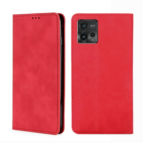 Skin Feel Magnetic Horizontal Flip Leather Phone Case, For Motorola Moto G72 4G, For vivo V25 Pro 5G, For Xiaomi Redmi Note 12 China, For Xiaomi Redmi Note 12 Pro 5G China, For Xiaomi Redmi Note 12 Pro+ China, For Xiaomi Redmi A1+ 4G                   ...