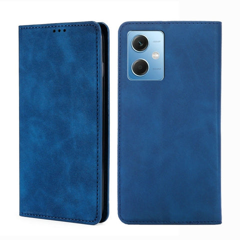 Skin Feel Magnetic Horizontal Flip Leather Phone Case, For Motorola Moto G72 4G, For vivo V25 Pro 5G, For Xiaomi Redmi Note 12 China, For Xiaomi Redmi Note 12 Pro 5G China, For Xiaomi Redmi Note 12 Pro+ China, For Xiaomi Redmi A1+ 4G                   ...