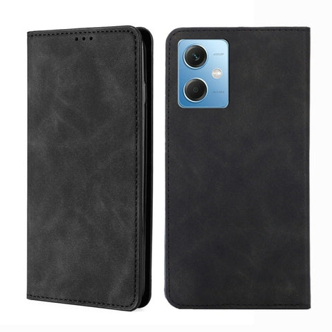 Skin Feel Magnetic Horizontal Flip Leather Phone Case, For Motorola Moto G72 4G, For vivo V25 Pro 5G, For Xiaomi Redmi Note 12 China, For Xiaomi Redmi Note 12 Pro 5G China, For Xiaomi Redmi Note 12 Pro+ China, For Xiaomi Redmi A1+ 4G                   ...
