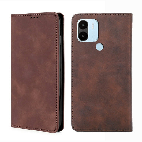 Skin Feel Magnetic Horizontal Flip Leather Phone Case, For Motorola Moto G72 4G, For vivo V25 Pro 5G, For Xiaomi Redmi Note 12 China, For Xiaomi Redmi Note 12 Pro 5G China, For Xiaomi Redmi Note 12 Pro+ China, For Xiaomi Redmi A1+ 4G                   ...
