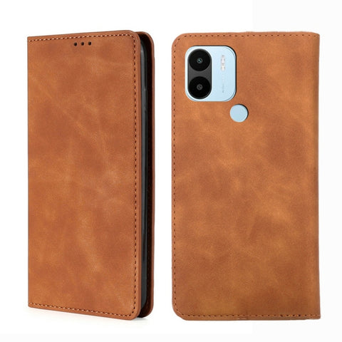 Skin Feel Magnetic Horizontal Flip Leather Phone Case, For Motorola Moto G72 4G, For vivo V25 Pro 5G, For Xiaomi Redmi Note 12 China, For Xiaomi Redmi Note 12 Pro 5G China, For Xiaomi Redmi Note 12 Pro+ China, For Xiaomi Redmi A1+ 4G                   ...