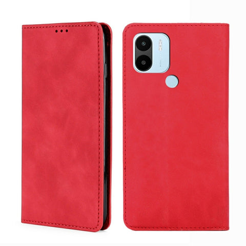 Skin Feel Magnetic Horizontal Flip Leather Phone Case, For Motorola Moto G72 4G, For vivo V25 Pro 5G, For Xiaomi Redmi Note 12 China, For Xiaomi Redmi Note 12 Pro 5G China, For Xiaomi Redmi Note 12 Pro+ China, For Xiaomi Redmi A1+ 4G                   ...