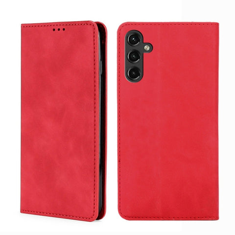 Skin Feel Magnetic Horizontal Flip Leather Phone Case, For Motorola Moto G72 4G, For vivo V25 Pro 5G, For Xiaomi Redmi Note 12 China, For Xiaomi Redmi Note 12 Pro 5G China, For Xiaomi Redmi Note 12 Pro+ China, For Xiaomi Redmi A1+ 4G                   ...