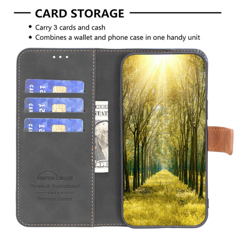 BF11 Color Matching Skin Feel Leather Phone Case, For Samsung Galaxy A54 5G