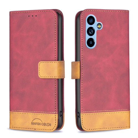 BF11 Color Matching Skin Feel Leather Phone Case, For Samsung Galaxy A54 5G