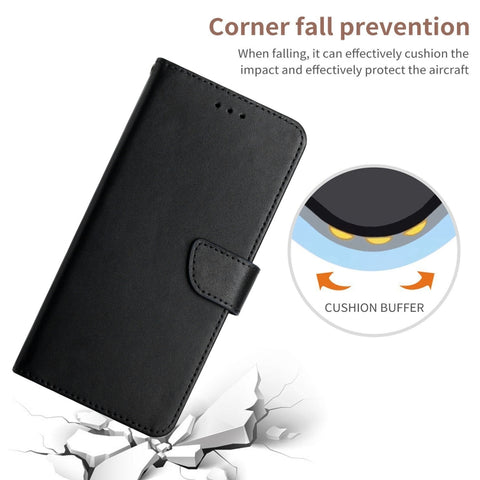 Genuine Leather Fingerprint-proof Flip Phone Case, For Xiaomi Redmi 11 Prime 4G, For Xiaomi Redmi 11 Prime 5G, For Xiaomi Redmi Note 12 China, For Xiaomi Redmi Note 12 Pro 5G China, For Xiaomi Redmi Note 12 Pro+ China/12 Explorer                       ...