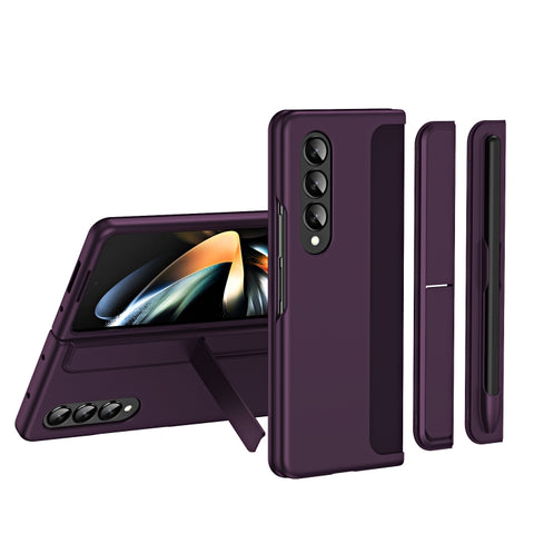 2 in 1 Detachable Holder Pen Holder Phone Case, For Samsung Galaxy Z Fold3 5G, For Samsung Galaxy Z Fold4