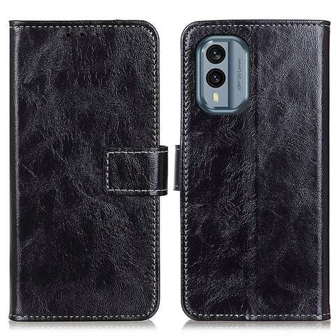 Retro Crazy Horse Texture Horizontal Flip Leather Phone Case, For Nokia X30 5G, For Samsung Galaxy A54 5G
