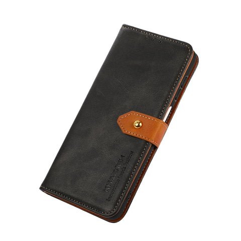 KHAZNEH Dual-color Cowhide Texture Flip Leather Phone Case, For Nokia X30 5G, For Samsung Galaxy A54 5G