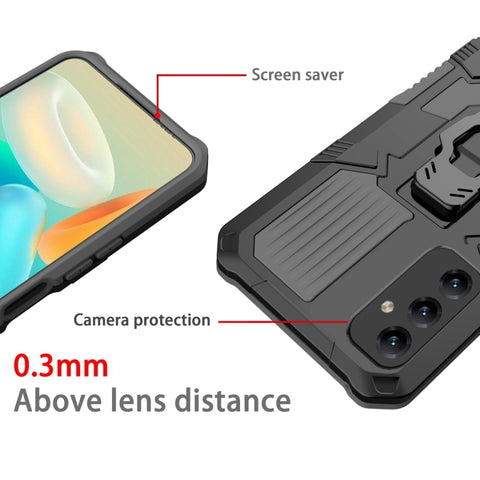 Armor Warrior Shockproof PC + TPU Phone Case, For Samsung Galaxy A14 5G, For Samsung Galaxy S23 Ultra 5G, For Samsung Galaxy S23 5G