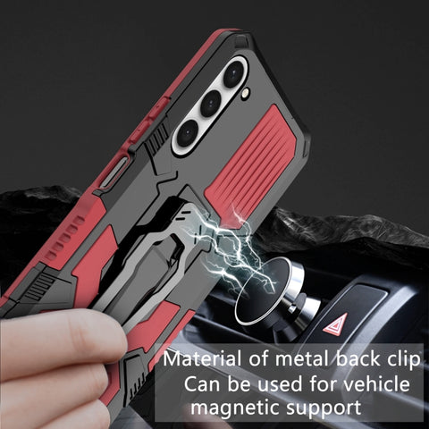 Armor Warrior Shockproof PC + TPU Phone Case, For Samsung Galaxy S23+ 5G