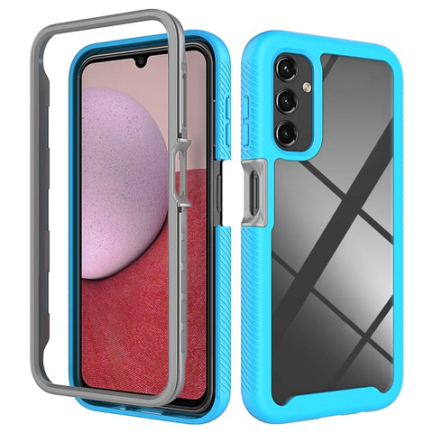 Two-layer Integrated Transparent TPU + PC Protective Phone Case, For Samsung Galaxy A14 5G