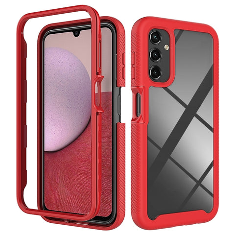 Two-layer Integrated Transparent TPU + PC Protective Phone Case, For Samsung Galaxy A14 5G
