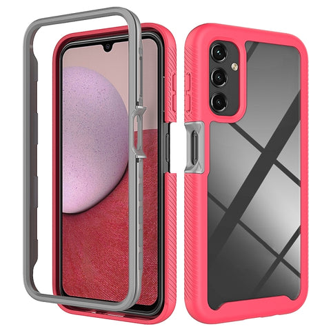 Two-layer Integrated Transparent TPU + PC Protective Phone Case, For Samsung Galaxy A14 5G
