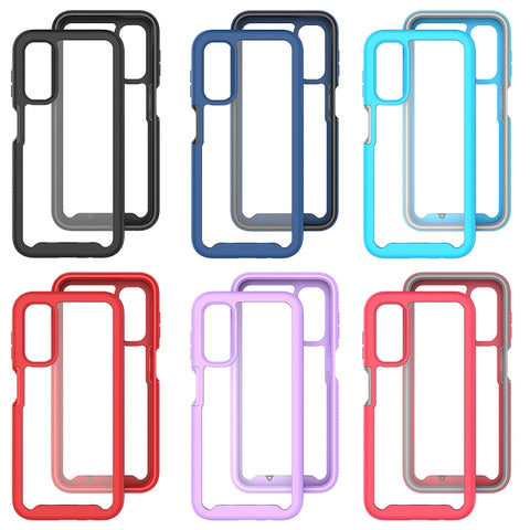 Two-layer Integrated Transparent TPU + PC Protective Phone Case, For Samsung Galaxy A14 5G