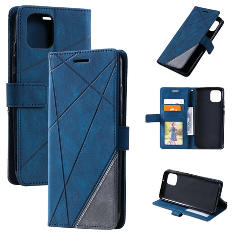 Skin Feel Splicing Leather Phone Case, For Google Pixel 7, For Xiaomi Redmi A1, For Google Pixel 7 Pro, For Google Pixel 6a, For Xiaomi Redmi A1+