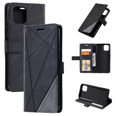 Skin Feel Splicing Leather Phone Case, For Google Pixel 7, For Xiaomi Redmi A1, For Google Pixel 7 Pro, For Google Pixel 6a, For Xiaomi Redmi A1+