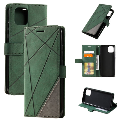 Skin Feel Splicing Leather Phone Case, For Google Pixel 7, For Xiaomi Redmi A1, For Google Pixel 7 Pro, For Google Pixel 6a, For Xiaomi Redmi A1+