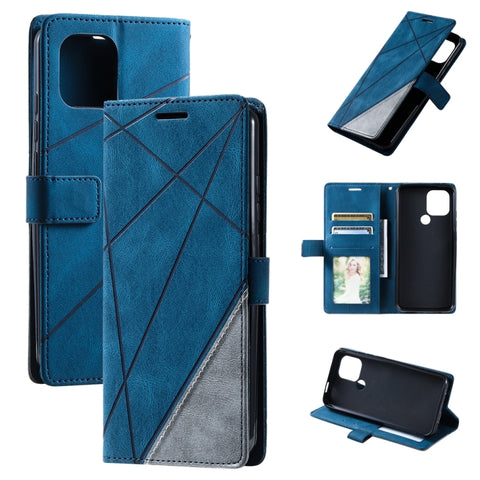 Skin Feel Splicing Leather Phone Case, For Google Pixel 7, For Xiaomi Redmi A1, For Google Pixel 7 Pro, For Google Pixel 6a, For Xiaomi Redmi A1+