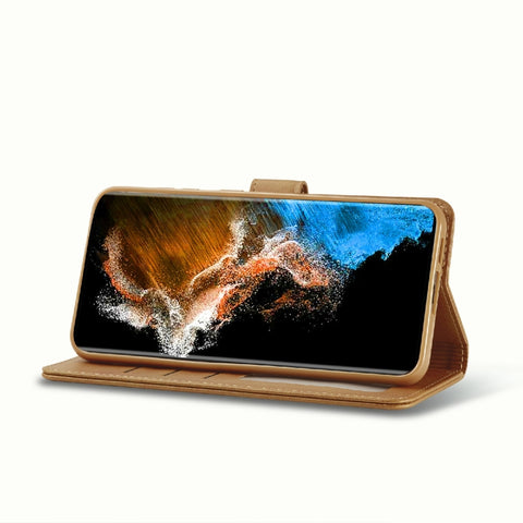 LC.IMEEKE Calf Texture Horizontal Flip Leather Phone Case, For Samsung Galaxy S23 5G, For Samsung Galaxy S23+ 5G, For Samsung Galaxy S23 Ultra 5G