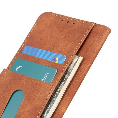 KHAZNEH Retro Texture Horizontal Flip Leather Phone Case, For Nokia C31, For Samsung Galaxy A34 5G