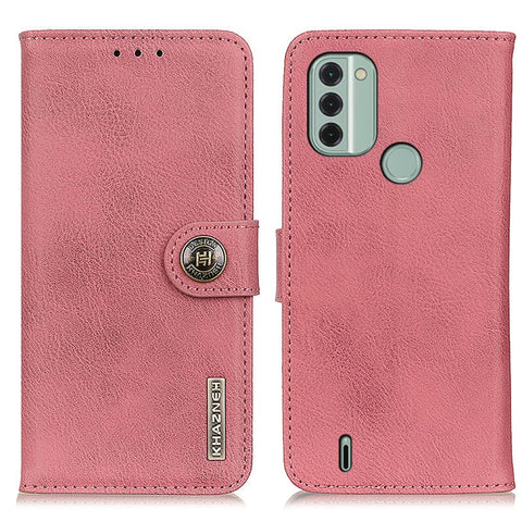 KHAZNEH Cowhide Texture Horizontal Flip Leather Phone Case, For Nokia C31, For Samsung Galaxy A34 5G