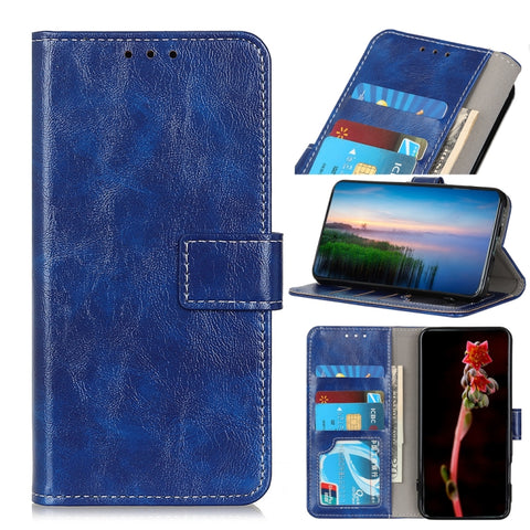 Retro Crazy Horse Texture Horizontal Flip Leather Phone Case, For Nokia C31, For Samsung Galaxy A34 5G