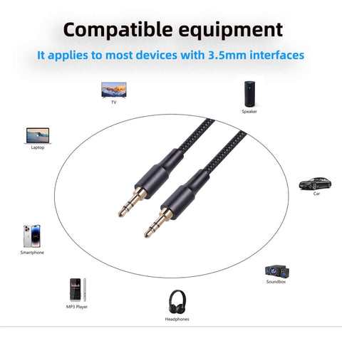 2130 3.5mm Male to 3.5mm Male Audio Cable, Length: 1m, 3.5mm M to M(Black), 3.5mm M to M(Red)