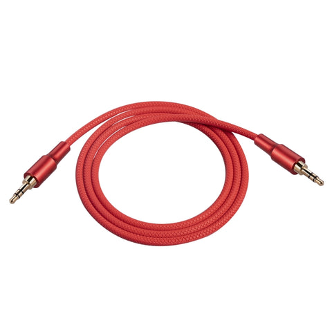 2130 3.5mm Male to 3.5mm Male Audio Cable, Length: 1m, 3.5mm M to M(Black), 3.5mm M to M(Red)