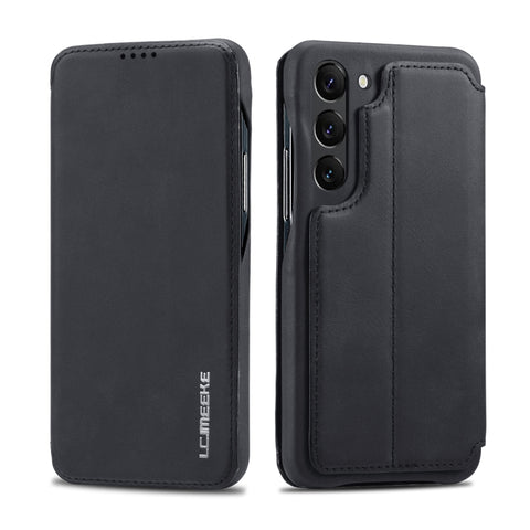 LC.IMEEKE Hon Ancient Series Flip Leather Phone Case, For Samsung Galaxy S23 5G, For Samsung Galaxy S23+ 5G