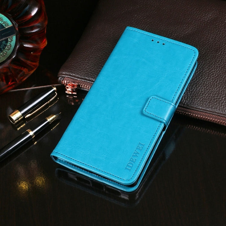 idewei Crazy Horse Texture Horizontal Flip Leather Case with Holder & Card Slots & Wallet, For Huawei Honor 30