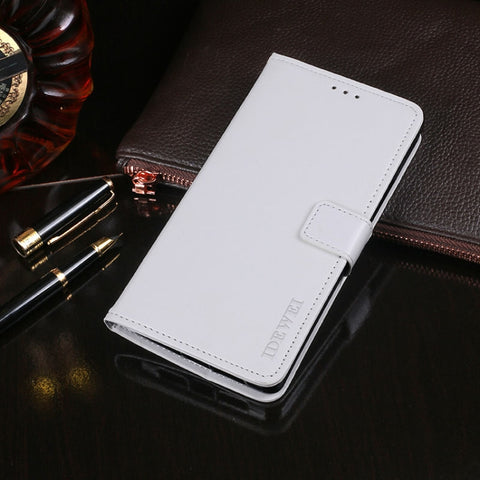 idewei Crazy Horse Texture Horizontal Flip Leather Case with Holder & Card Slots & Wallet, For Huawei Honor 30
