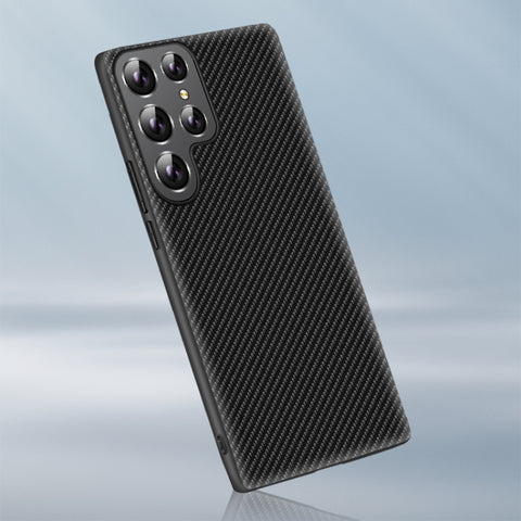 Carbon Fiber Texture Printing Phone Case, For Samsung Galaxy S23 5G, For Samsung Galaxy S23+ 5G, For Samsung Galaxy S23 Ultra 5G