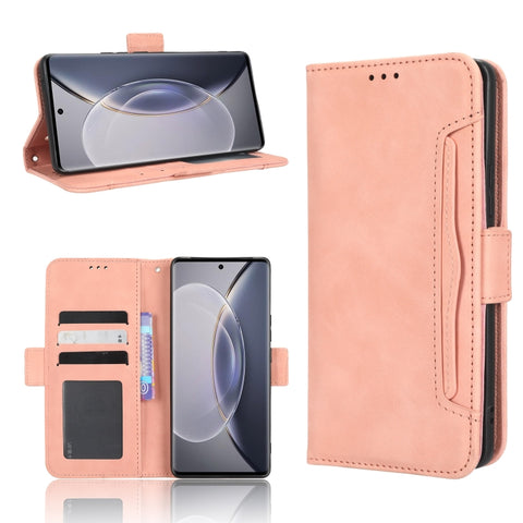 Skin Feel Calf Texture Card Slots Leather Phone Case, For vivo X90 Pro+, For Tecno Pova 4, For Infinix Hot 20 4G X682B, For Infinix Hot 20 5G X666B, For Infinix Hot 20S X6827, For Tecno Pova 4 Pro, For Huawei nova Y61, For Blackview BV5200             ...