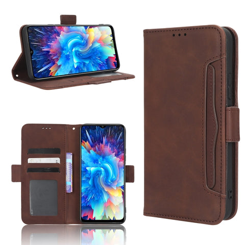 Skin Feel Calf Texture Card Slots Leather Phone Case, For vivo X90 Pro+, For Tecno Pova 4, For Infinix Hot 20 4G X682B, For Infinix Hot 20 5G X666B, For Infinix Hot 20S X6827, For Tecno Pova 4 Pro, For Huawei nova Y61, For Blackview BV5200             ...