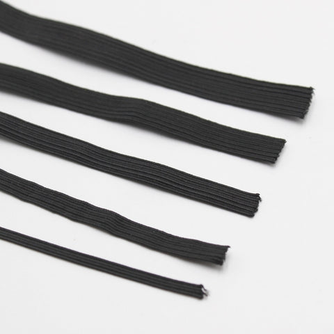 Stretch Rope Clothing Elastic Ribbon Trim Sewing Fabric DIY Garment Accessories, 3mm 180 Yards, 5mm 170 Yards, 6mm 130 Yards, 8mm 82 Yards, 9mm 82 Yards, 12mm 82 Yards, 15mm 82 Yards