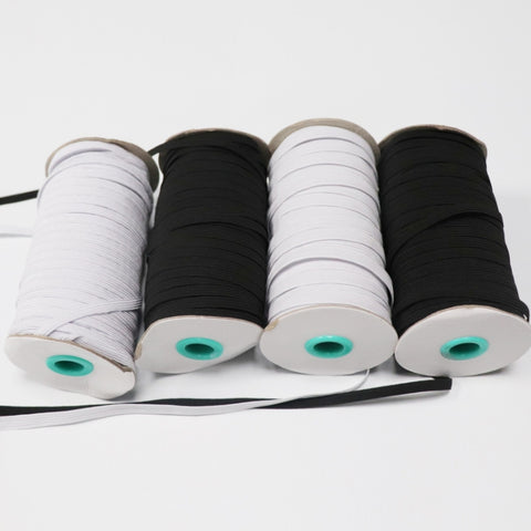 Stretch Rope Clothing Elastic Ribbon Trim Sewing Fabric DIY Garment Accessories, 3mm 180 Yards, 5mm 170 Yards, 6mm 130 Yards, 8mm 82 Yards, 9mm 82 Yards, 12mm 82 Yards, 15mm 82 Yards