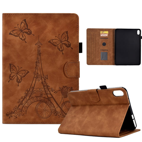 Tower Embossed Leather Smart Tablet Case, For Samsung Galaxy Tab A8 10.5 2021 X205, For iPad 10.2 2021/2020/2019 / 10.5 2019/2017, For iPad 10th Gen 10.9 2022, For iPad Air / Air 2 / 9.7 2017 / 9.7 2018, For iPad mini 5 / 4 / 3 / 2 / 1                 ...