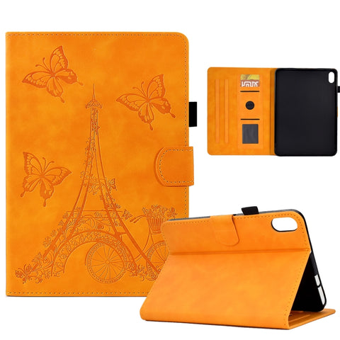 Tower Embossed Leather Smart Tablet Case, For Samsung Galaxy Tab A8 10.5 2021 X205, For iPad 10.2 2021/2020/2019 / 10.5 2019/2017, For iPad 10th Gen 10.9 2022, For iPad Air / Air 2 / 9.7 2017 / 9.7 2018, For iPad mini 5 / 4 / 3 / 2 / 1                 ...