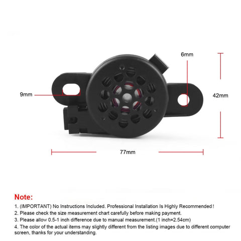 For Audi / Volkswagen / Skoda Car Reversing Radar Horn 5Q0919279, Radar Horn