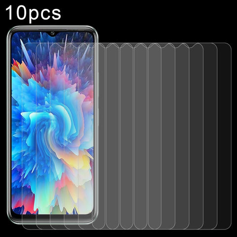 10pcs 0.26mm 9H 2.5D Tempered Glass Film, For Moxee M2160 (10 PCS), For Samsung Galaxy A24 5G (10 PCS), For Motorola Moto X40 Pro (10 PCS), For Infinix Hot 20 5G (10 PCS), For Infinix Smart 7 (10 PCS)