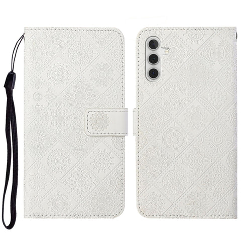 Ethnic Style Embossed Pattern Leather Phone Case, For Samsung Galaxy A34, For Samsung Galaxy A54