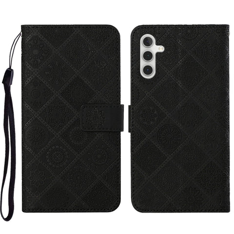 Ethnic Style Embossed Pattern Leather Phone Case, For Samsung Galaxy A34, For Samsung Galaxy A54